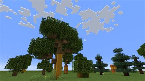 How to grow big trees in Minecraft .